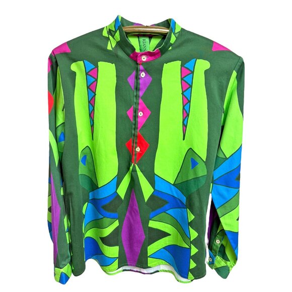 RIANNA + NINA The Carnaval Krokodilos Print Wearable Art Shirt - Picture 5 of 10